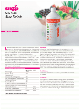 SNEP Aloe Drink 7 frutti
