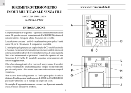 Manuale - Elettronica Nobile S.a.s.
