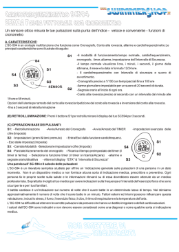 Un sensore ottico misura le tue pulsazioni sulla