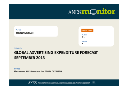 global advertising expenditure forecast september 2013