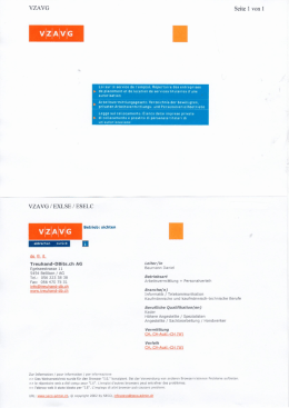 VZAVG Seite 1 von 1 - Treuhand-DB