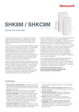 SHK8M / SHKC8M - Honeywell Security