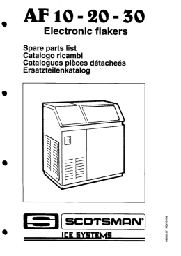 Page 1 &eacute;s Electronic flakers AF l 0 20 30 Catalogues pi&egrave;ces d&eacute;tache