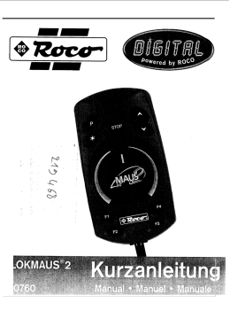 Page 1 Page 2 DEUTSCH Was kann die Lokmaus®2? Aufbauen