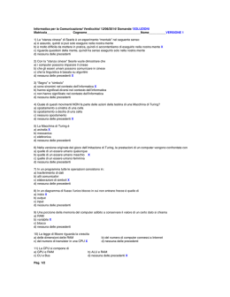Informatica per la Comunicazione/ Verdicchio/ 12/06/2014