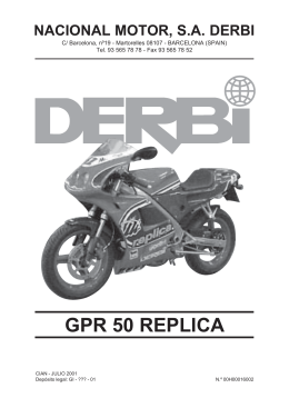 GPR 50 REPLICA