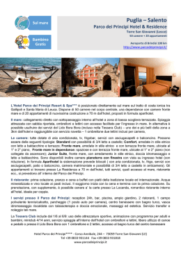 Scheda Parco dei Principi Hotel e Residenza