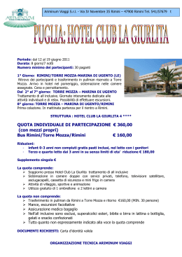 Puglia 12 giugno - Ariminum Viaggi