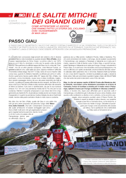 analisi salita Giau - Maratona dles Dolomites