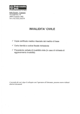 Sede Zonale - Legnano Via Solferino, 44