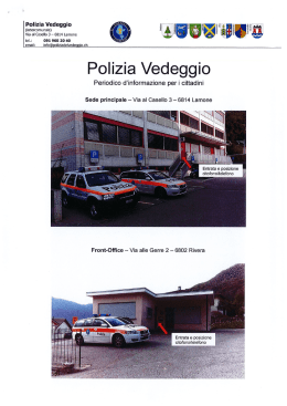 Polizia Vedeggio - Torricella &ndash; Taverne