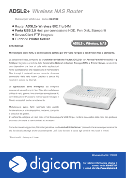 ADSL2+ Wireless NAS Router