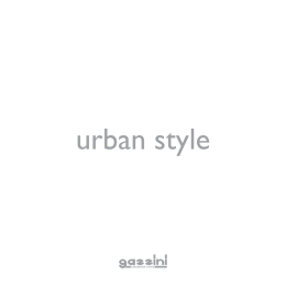 urban style - ceramica gazzini
