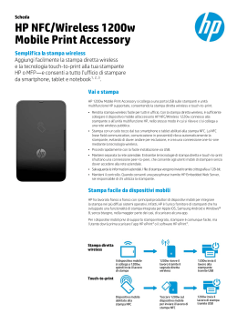HP NFC/Wireless 1200w Mobile Print Accessory