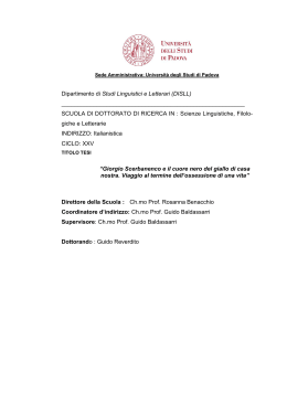 Documento PDF - Padua@Research - Università degli Studi di
