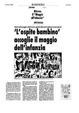 Stampa Rassegna (42 pagine)