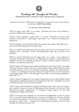 Bando Friuli Venezia Giulia