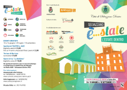 il programma - Citt&agrave; di Selvazzano Dentro