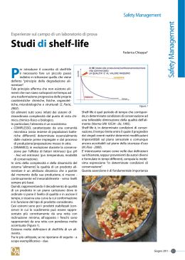 Studi di shelf-life - Ordine dei Tecnologi Alimentari Lombardia e
