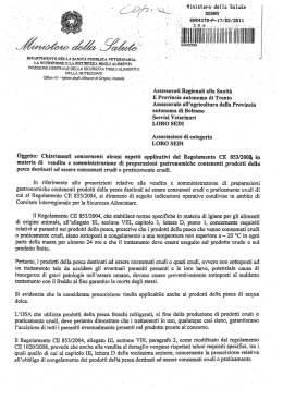 leggi la nota del Ministero della Salute