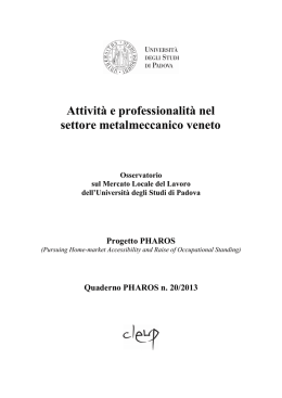 Scarica il file - Universit&agrave; degli Studi di Padova