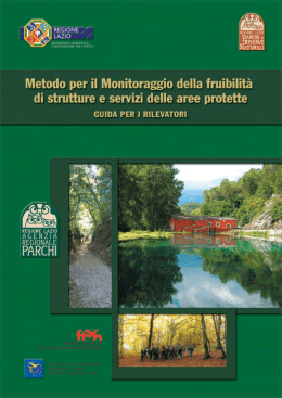 Scarica il manuale in formato pdf - Parchi e Riserve naturali del Lazio