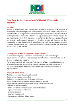 NOS - Legacoop Piemonte