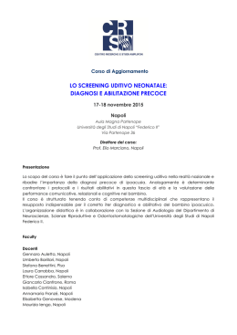 Scarica il programma in formato PDF