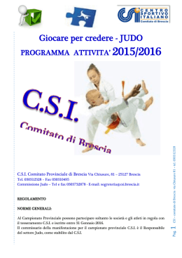 Provinciale - CSI Brescia