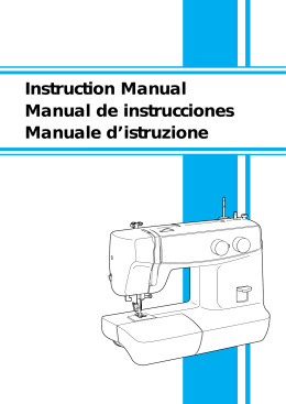 Instruction Manual Manual de instrucciones Manuale d
