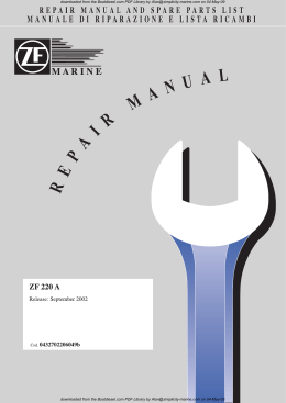 sezione 2 - Simplicity Marine Drives