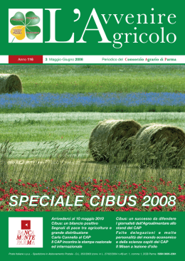 il consorzio agrario, una istituzione per la provincia di parma