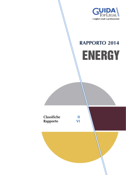 SCARICA PDF RAPPORTO 2014 ENERGY &ndash; Guida