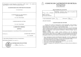 IL RESPONSABILE DEL SERVIZIO FINANZIARIO