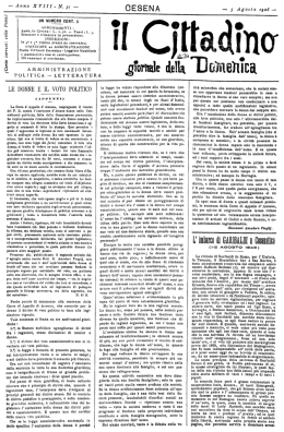 Giornali Storici Cesena