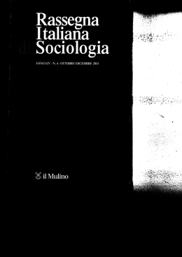 Page 1 Ras&szlig;egna Itallana . Soclologla Page 2 RASSEGNA