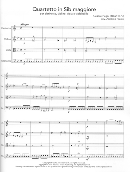 Quartetto in Sib maggiore