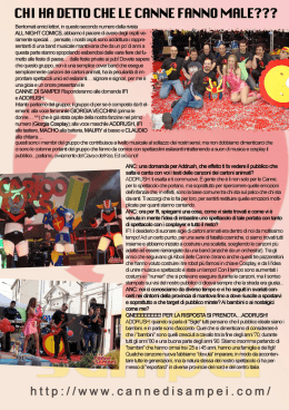 Night Comics - Le Canne di Sampei!