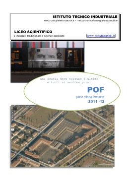 ISTITUTO TECNICO INDUSTRIALE LICEO SCIENTIFICO