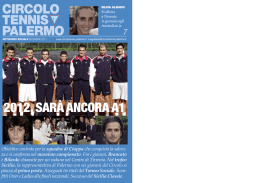 Mese di Dicembre Anno 2011 - Circolo del Tennis Palermo