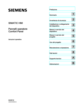 Comfort Panel - Siemens Industry Online Support Portals