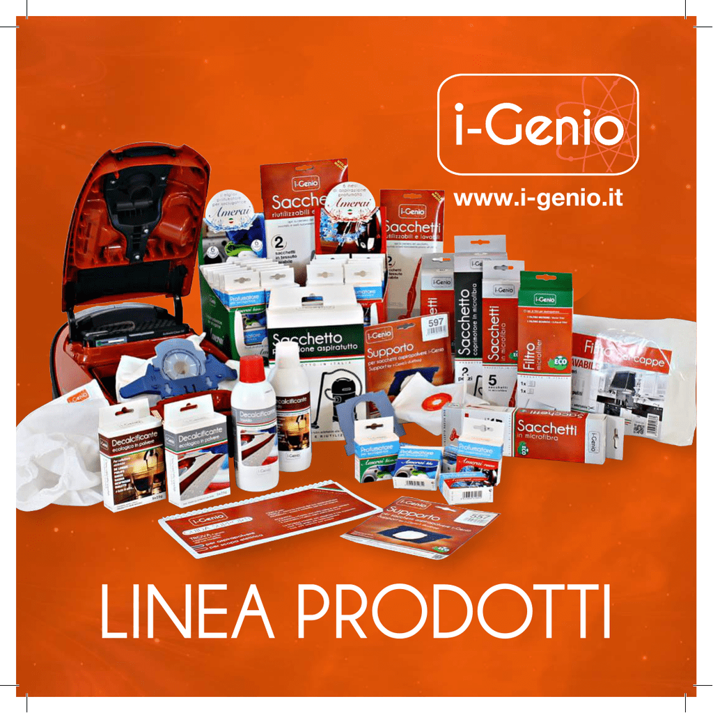Catalogo prodotti I-Genio