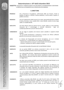 Scarica il documento - Parco Nazionale d`Abruzzo Lazio e Molise