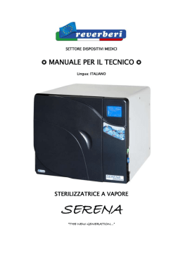 Manuale per il tecnico