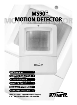 MS90 MOTION DETECTOR