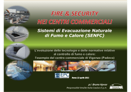 Sistemi di Evacuazione Naturale di Fumo e Calore (SENFC)
