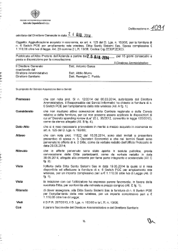 Deliberazione n.1091 del 24/06/2014