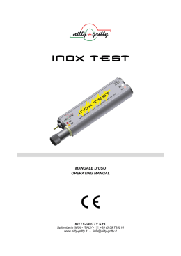 Inox Test 2014 (IT-EN) - Nitty