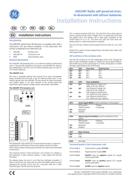 Installation Instructions