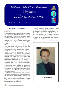 n. 2013-02 - Rotary Ostuni Valle d`Itria Rosa Marina